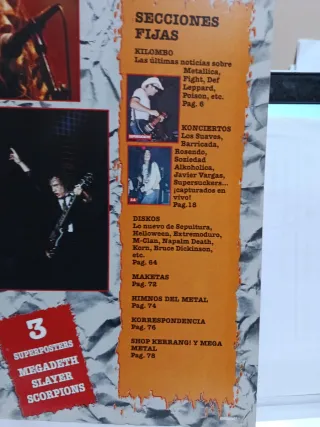 Revista Kerrang! Marzo 1996 AC/DC