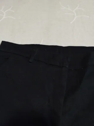 Pantalones Chinos Negro T.44 Elastano