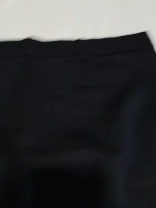 Pantalones Chinos Negro T.44 Elastano