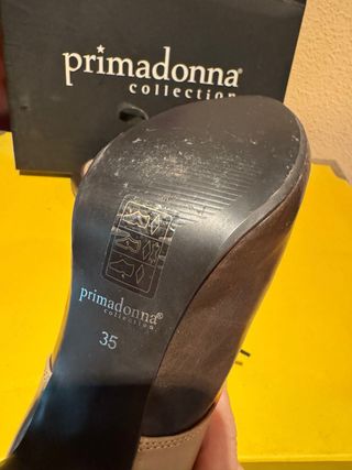 Zapatos Primadonna Beige y Marrón