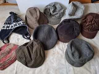 Berretti, cappelli con visiera in LANA e cotone, offerta!