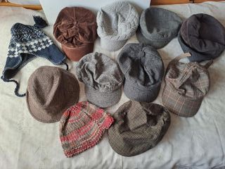Berretti, cappelli con visiera in LANA e cotone, offerta!