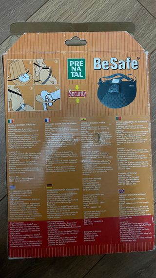 Cinturón seguridad embarazada BeSafe Prenatal