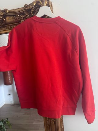 Sudadera Lacoste Roja Talla L