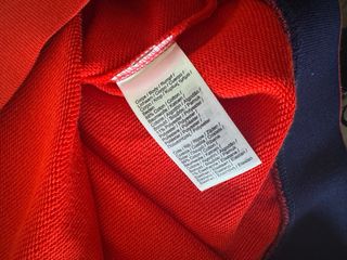 Sudadera Lacoste Roja Talla L