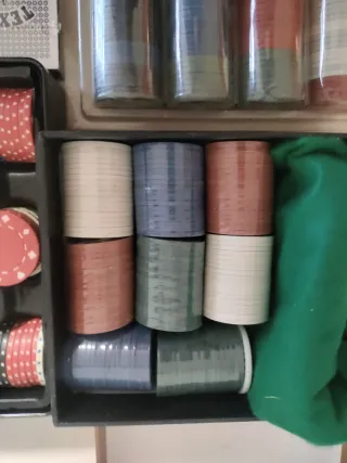 Lote Fichas Póker Texas Hold'em