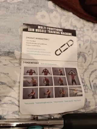 Aparato de musculación para brazos