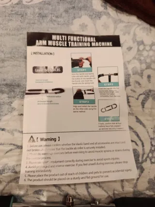 Aparato de musculación para brazos