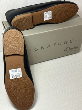 Bailarinas Clarks Negras Talla 39