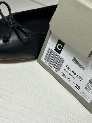 Bailarinas Clarks Negras Talla 39