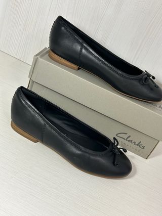 Bailarinas Clarks Negras Talla 39