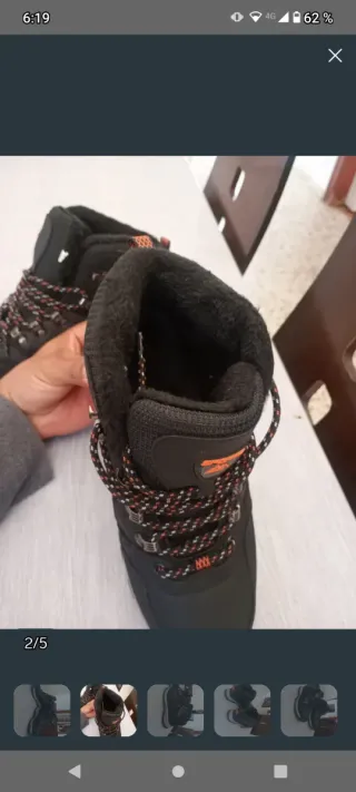 Botas térmicas e impermeables