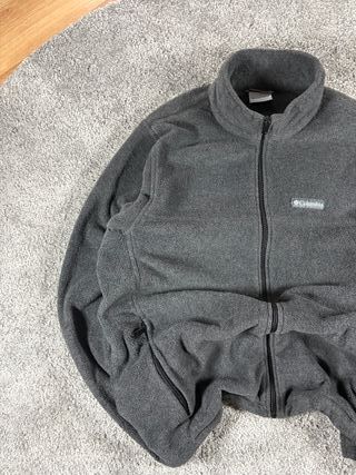 Columbia Fleece Cremallera Completa Gris