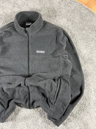 Columbia Fleece Cremallera Completa Gris