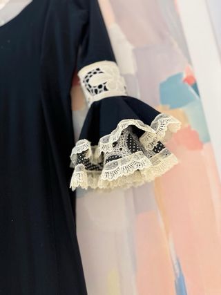 Traje de flamenca negro