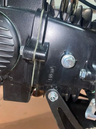 Pitbike IMR 140 MX Negra y Amarilla