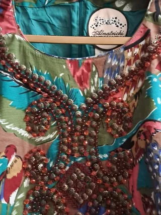 Blusa Almatrichi con pedrería