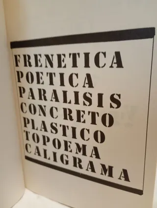 Poesía Experimental. Raúl Regueira. Xavier Seoane