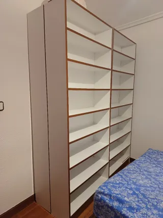 4 Estanterías Blancas a Medida