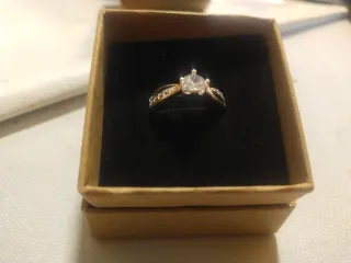 Anillo Plata 925 Oro y Plata