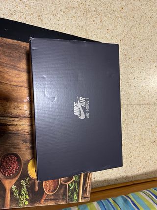 Nike Air Force 1 Rojo y Blanco