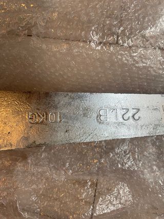 Ancla Tipo Delta 10 kg Galvanizada Nueva