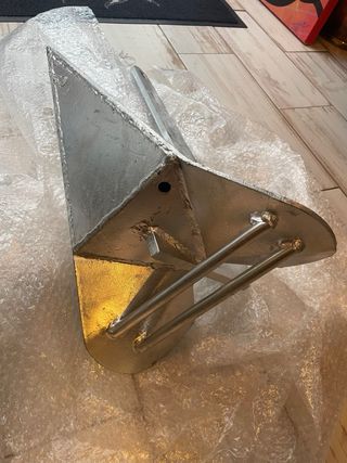 Ancla Tipo Delta 10 kg Galvanizada Nueva