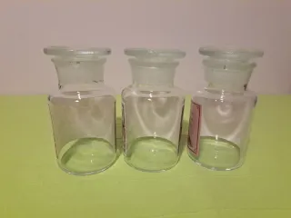 Flaconi da bagno in stile vintage - Lotto di 3