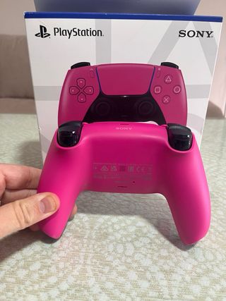 Mando DualSense PS5 Rosa y Negro