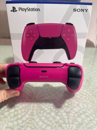 Mando DualSense PS5 Rosa y Negro