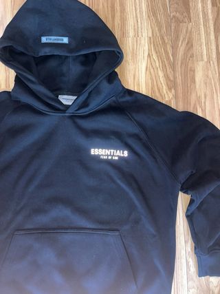 Sudadera Essentials Negra