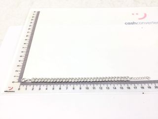 pulsera plata 925mm con piedra con circonita