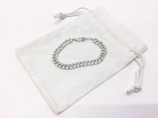 pulsera plata 925mm con piedra con circonita