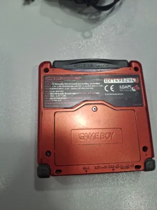 Nintendo Game Boy SP Roja