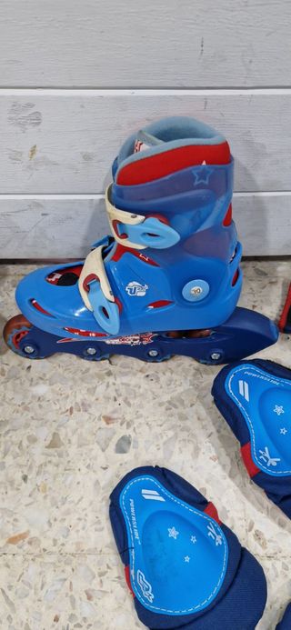 Pack Patines Infantiles Oxelo Ajustables