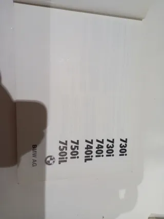 Libro instrucciones Bmw E32