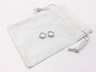 argollas plata 925mm con piedra con circonita