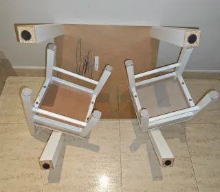 Mesa y 2 Sillas Niños IKEA