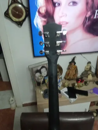 Guitarra Acústica Negra