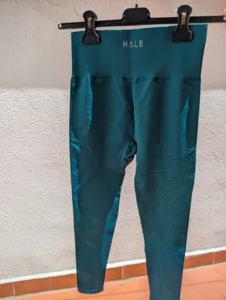 Leggings HALE Teal Entrenamiento Mujer