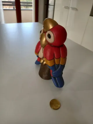 Coppia di pappagalli Thun