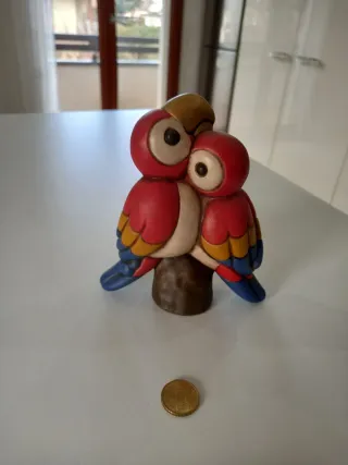 Coppia di pappagalli Thun