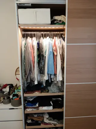 2 guardaroba Pax Ikea Legno