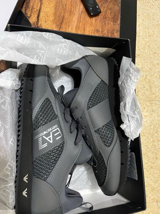 Zapatos Emporio Armani gris