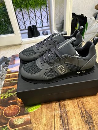 Zapatos Emporio Armani gris