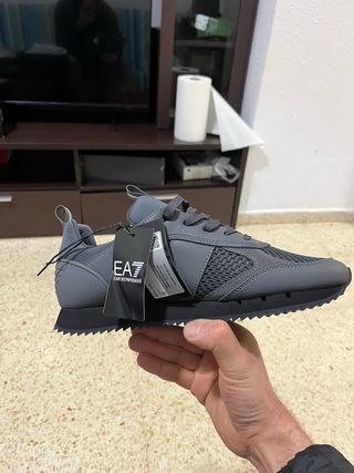 Zapatos Emporio Armani gris