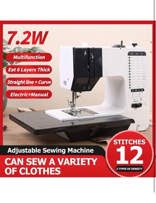 Mini Máquina de Coser 12 Pts