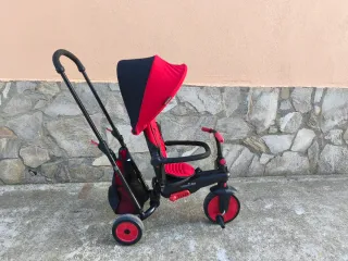 Triciclo Plegable Evolutivo 5 en 1 Rojo