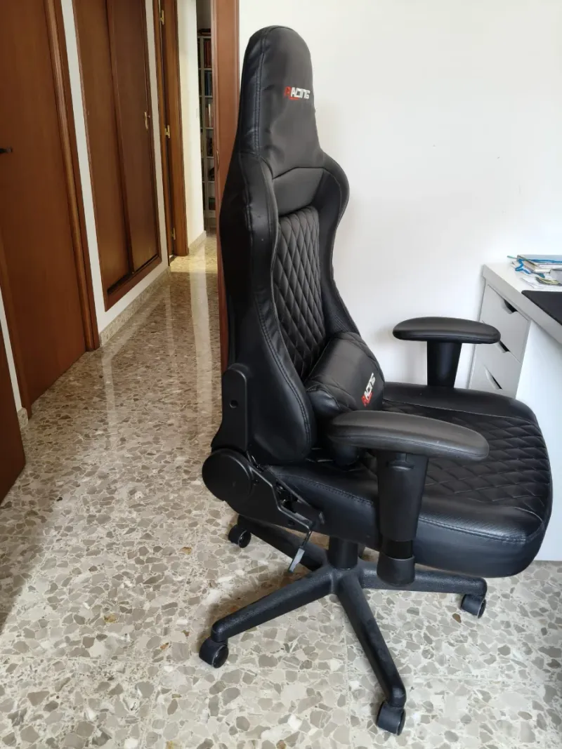 Silla Gaming Racing Reclinable con Cojín Lumbar afbeelding 2