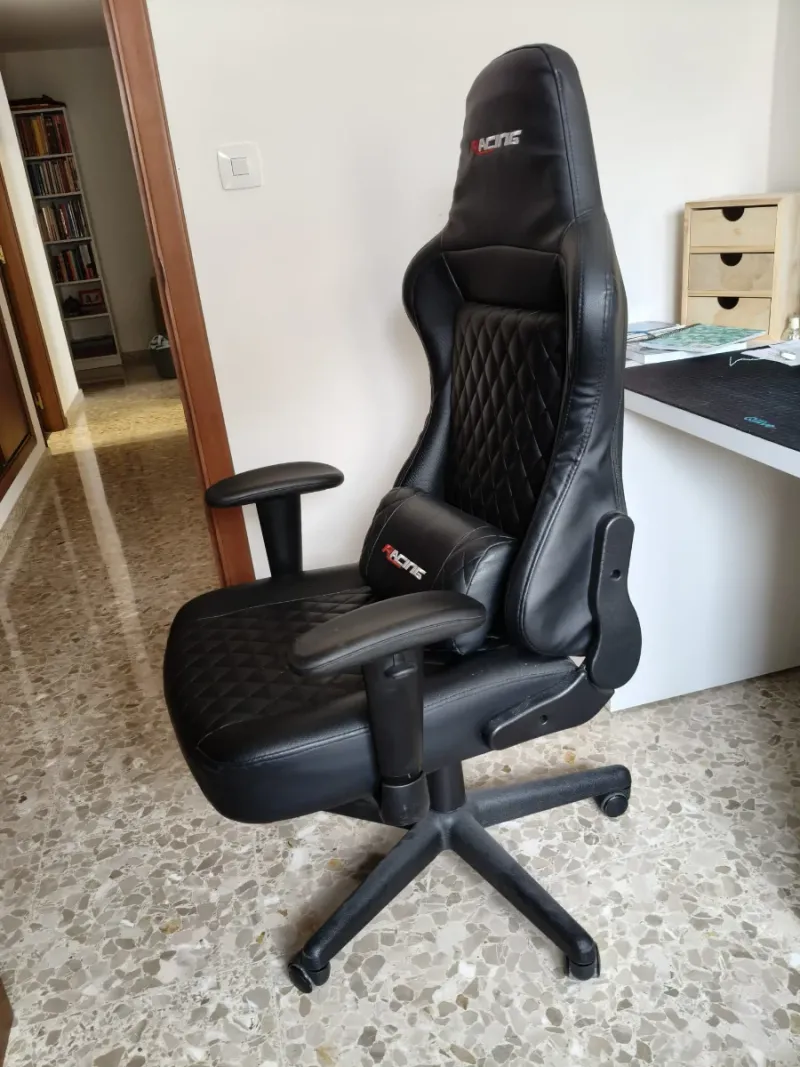Silla Gaming Racing Reclinable con Cojín Lumbar afbeelding 3
